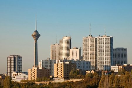 درصد تغییرات قیمت آپارتمان در مناطق ۲۲گانه تهران