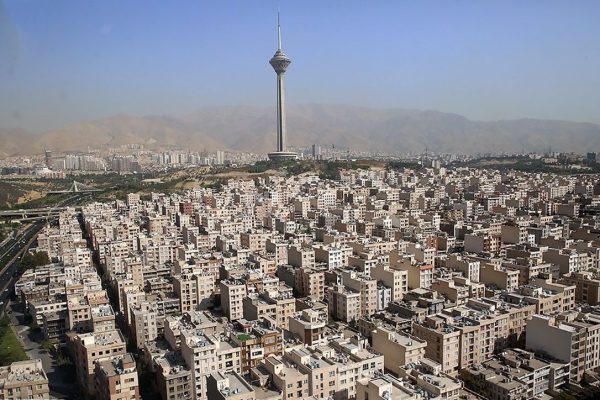 متوسط قیمت پیشنهادی آپارتمان‌ در مناطق ۲۲گانه تهران