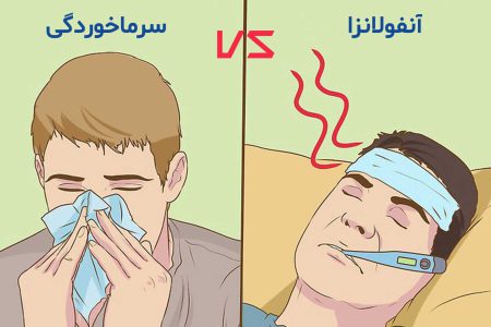 تفاوت سرماخوردگی و آنفلوانزا چیست؟