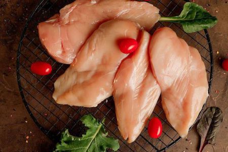 غذای فوری با سینه‌مرغ