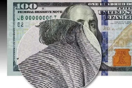 یک روش ساده برای تشخیص دلار اصل از تقلبی